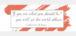 Bookmark ・ Catherine of Siena (BKA97)