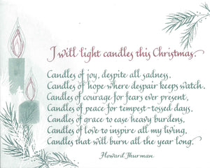 Card 10-Pack ・ Thurman...Candles (HT32)